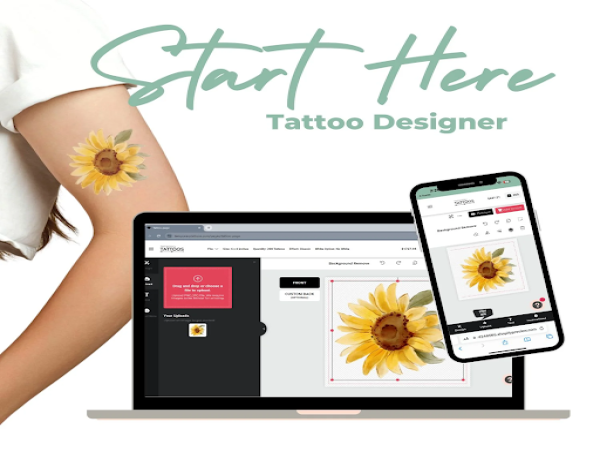  Temporary Tattoos Launches Innovative Custom Tattoo Designer App 