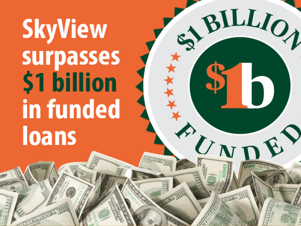 SKYVIEW PARTNERS SURPASSES $1 BILLION FUNDED