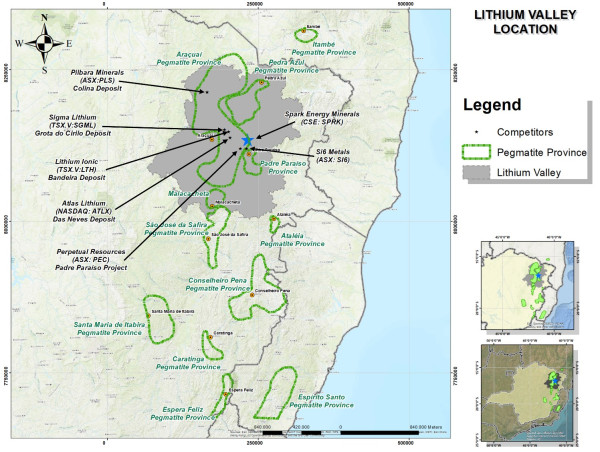  Spark Energy Minerals Advances Exploration of the Largest Contiguous Tenement Package in Brazil's Lithium Valley, Minas Gerais 