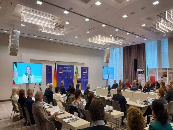  (Video) Berlin Conference Calls for International Action Against Iran’s Human Rights Abuses 