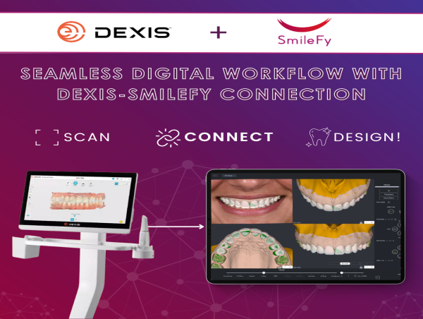  SmileFy Unveils Integration with DEXIS™ Intraoral Scanners to Enhance Digital Dental Workflows 