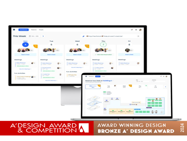 Desky by Zhiqi Lin Wins Bronze in A' Interface Awards