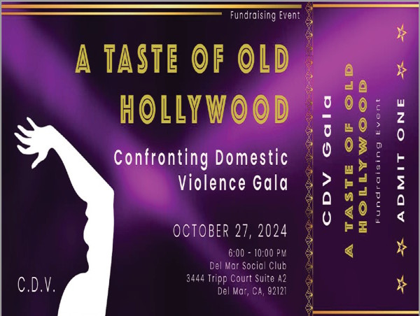  Confronting Domestic Violence is hosting 'A Taste of Old Hollywood' Fundraising Gala 