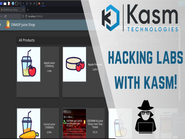 Kasm Technologies Simplifes Penetration Testing Labs with Docker-in-Docker Functionality on Kasm Workspaces