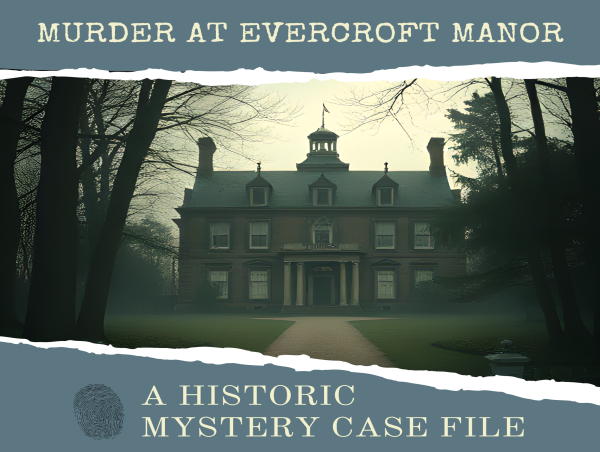  Murder at Evercroft Manor - The Newest Upcoming Release from Print Mysteries 