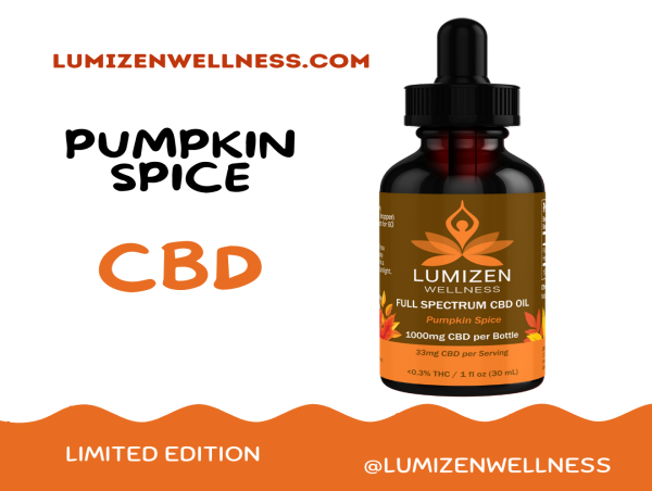  Lumizen Wellness Introduces Limited-Edition Pumpkin Spice CBD Oil for Fall 