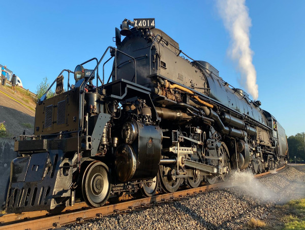  MUSKOGEE WELCOMES THE WORLD’S LARGEST STEAM LOCOMOTIVE FOR A SPECIAL CEREMONY 