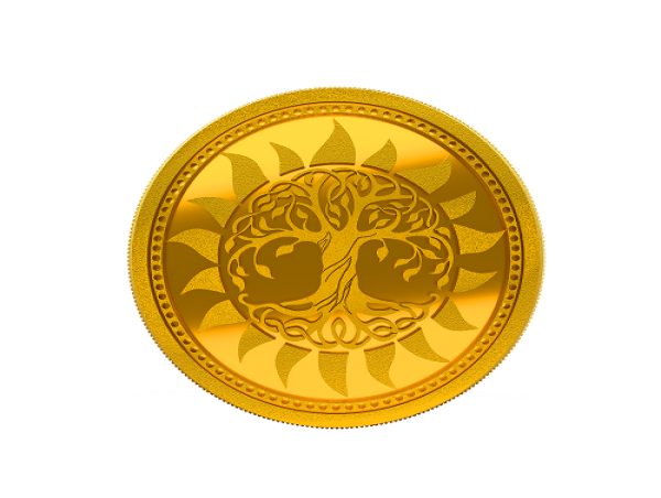  A Blend of Traditional Motifs for Strong Financial Future - MMTC-PAMP Introduces 22K Gold Tree of Life Coin 