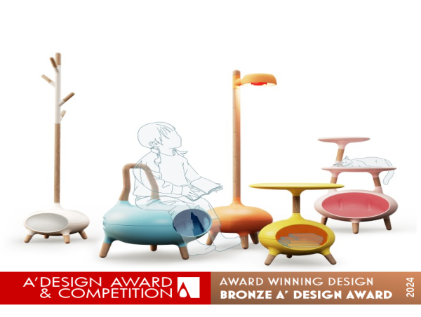  Wowo by Wei Jingye Wins Bronze in A' Furniture Design Awards 