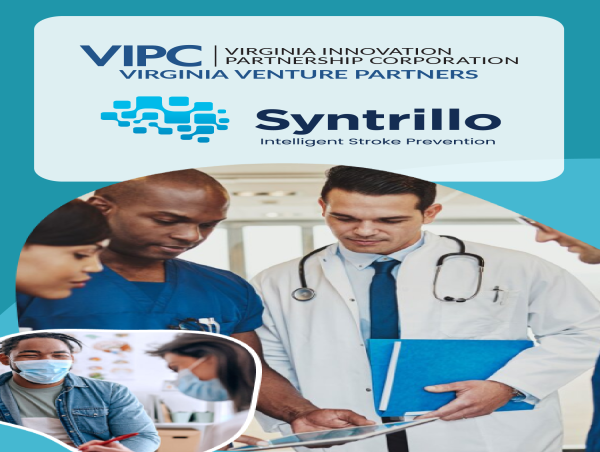 VIPC’s Virginia Venture Partners Invests in AI-Digital Startup Syntrillo for Smart Stroke Care to Alleviate Economic and Healthcare Burde