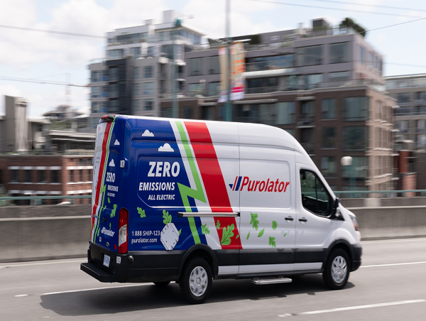  Freightera Partners With Purolator for Zero-Emission First and Last-Mile Logistics 