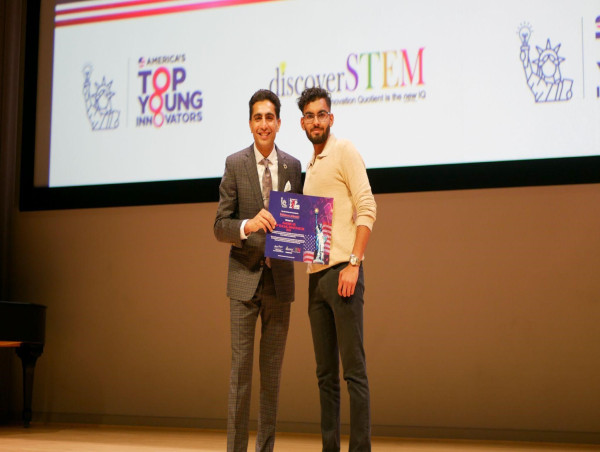  Top Young Innovator Announces Dallas-Based Hisham Ahmad as America's 