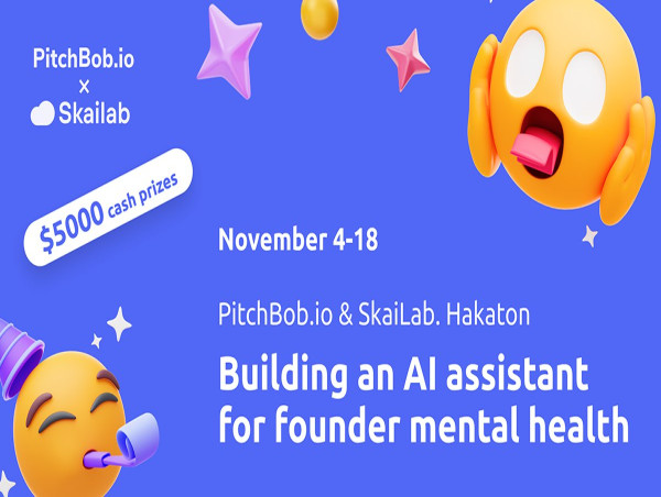 PitchBob Announces the Launch of the Mental Health AI Hackathon to Support Founders’ Emotional Well-being