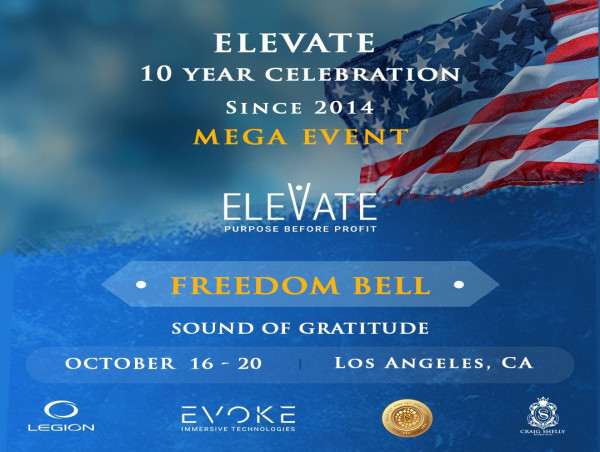 EVOKE launches World’s First Impact-Driven Phygital Marketplace at Freedom Bell Event, Hollywood California