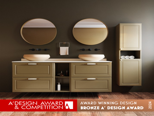  Perra by Creavit Design Team Wins Bronze in A' Bathroom Furniture and Sanitary Ware Design Awards 