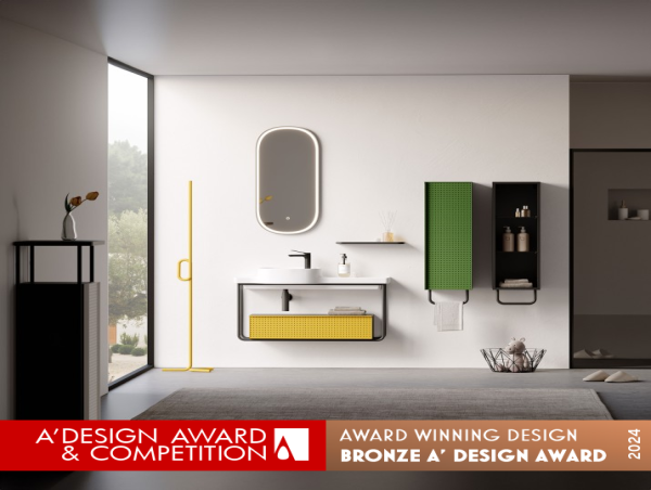  Noto by Orka Design Team Wins Bronze in A' Bathroom Furniture and Sanitary Ware Design Awards 