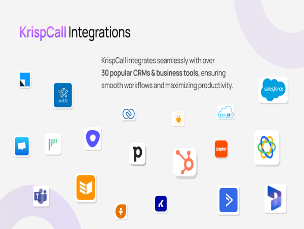 AI-Powered Phone App: KrispCall Unveils 5 New Features and 30+ Integrations in Just 9 Months
