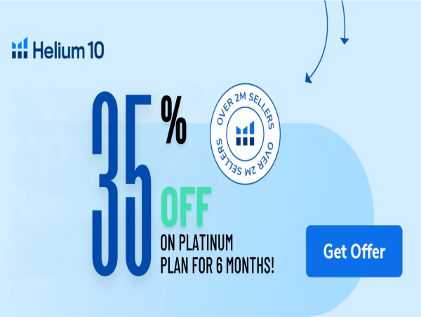  Helium 10 Coupon 2024: 35% Off First 6 Months for Amazon Sellers—Exclusive Deal Shared by Frucall 