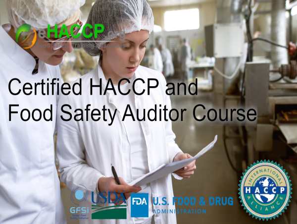  eHACCP.org Publishes Online 'Certified HACCP Food Safety Auditor' Course for Food Industry Food Safety Professionals 