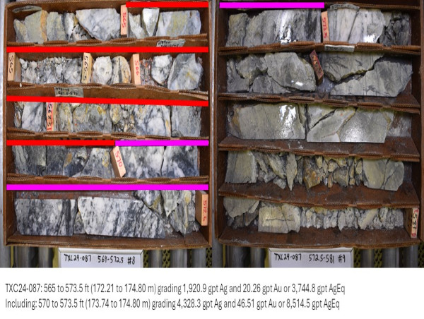  Blackrock Silver Drills 3,745 g/t AgEq (1,921 g/t Ag and 20.26 g/t Au) over 2.6 Metres and Reports Multiple +1k g/t AgEq Intercepts at Tonopah West 