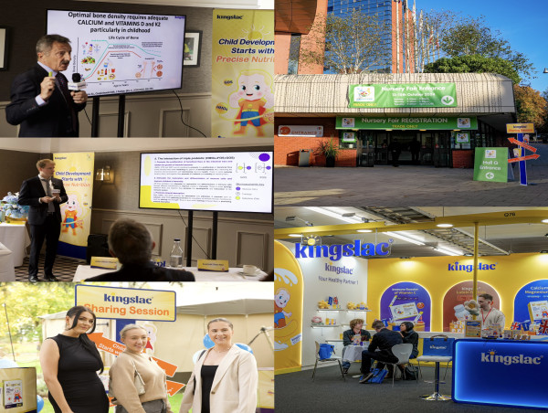  Kingslac made its debut at the UK Harrogate Baby & Toddler Show 