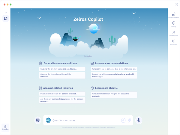  Zelros unveils its 4-in-1 Copilot - A no-code, customizable solution for bank advisors & insurance agents 