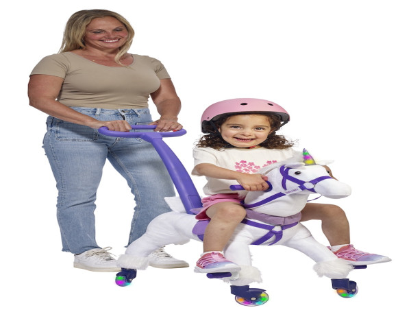  Power Pony ® Launches Push Pony ™, the Sidekick to the Newly Upgraded Powered Rideable Pony for Kiddos 2 and Up 