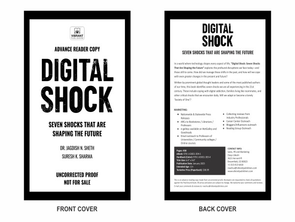 Vibrant Publishers Unveils Galley Copy of Digital Shock by Leading Experts