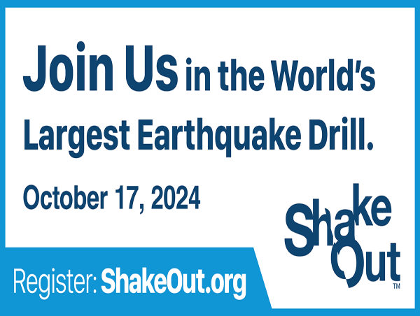 10.5 Million Californians Set to ShakeOut this Thursday, October 17