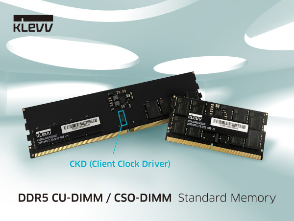  KLEVV LANCE SA PREMIÈRE MÉMOIRE DDR5 CU-DIMM ET CSO-DIMM STANDARD À HAUTES PERFORMANCES 