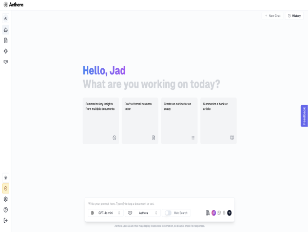  Numena FZ-LLC Unveils it's Knowledge Discovery Platform 'Aethera' Revolutionizing Productivity with Generative AI 