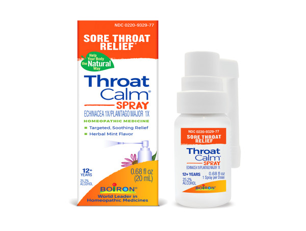  Boiron Expands the ThroatCalm® Line of Medicines with Launch of New Throat Spray 