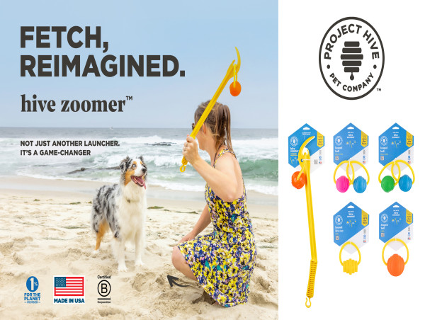  Project Hive Pet Company Launches Game-changing New Fetch Toy for Dogs 