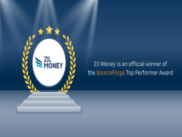 Zil Money Recognized as a SourceForge Top Performer in the Business Software Category