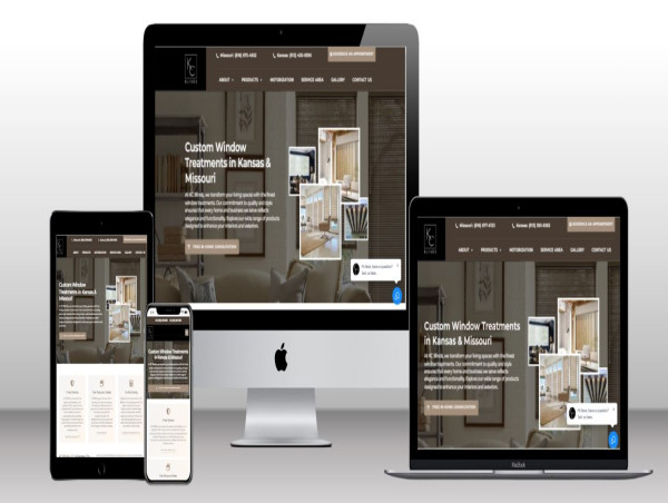  KC Blinds Unveils New Website with Expertise from Window Treatment Marketing Pros 