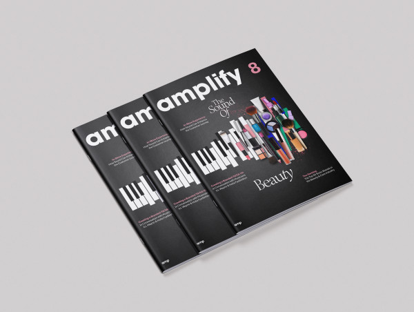  amp, Unveils their Eighth Issue of Leading Sonic Branding Magazine, amplify “The Sound of Beauty” 