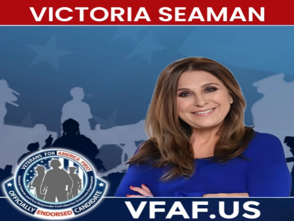  Veterans For America First Endorses Councilwoman Victoria Seaman for Mayor of Las Vegas announced Elizabeth Helgelien 
