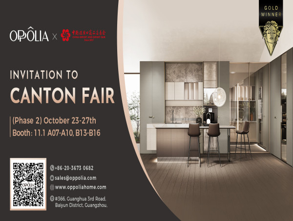  OPPOLIA Attends the 136th Canton Fair from 23rd to 27th October 
