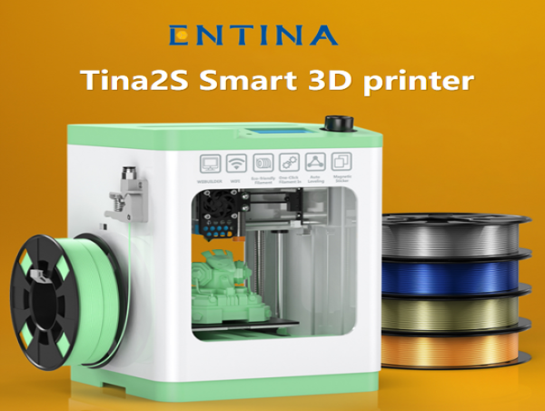  ENTINA Tina2S Smart 3D Printer Brings Halloween Creativity to Life 
