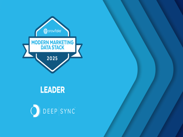  Deep Sync Recognized as Leader in Snowflake’s Modern Marketing Data Stack Report 