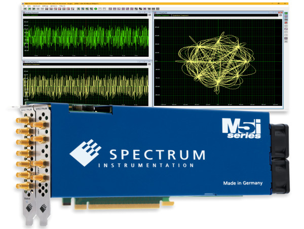  New flagship AWG cards generate waveforms with 10 GS/s speed and 2.5 GHz bandwidth 
