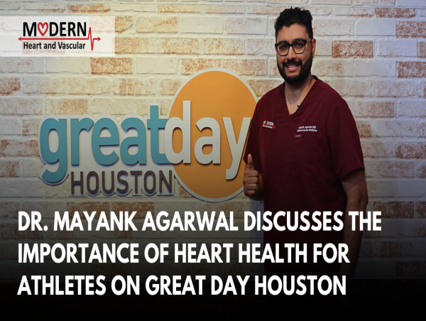 Dr. Mayank Agarwal Discusses the Importance of Heart Health for Athletes on Great Day Houston