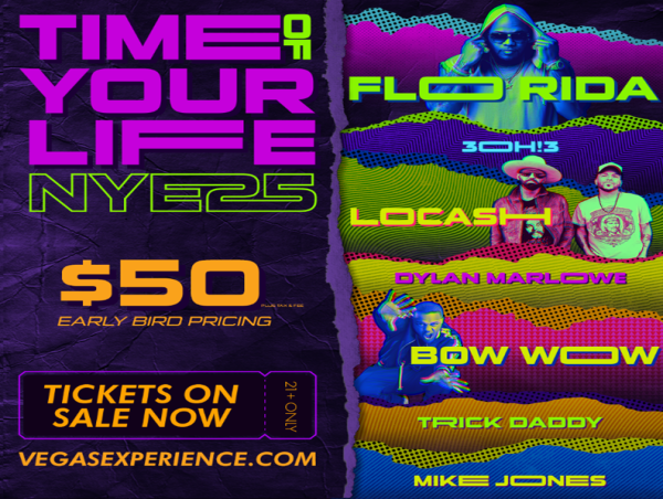 FREMONT STREET EXPERIENCE ANNOUNCES LINEUP FOR 2025 NYE TIME OF YOUR LIFE CELEBRATION™