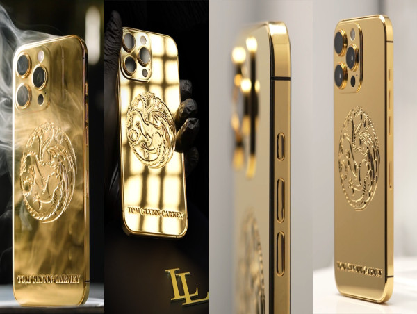 A Royal Tribute: Tom Glynn-Carney Receives World’s First 24K Gold iPhone 16 Pro Max