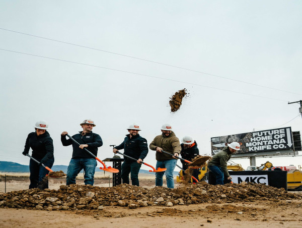  Montana Knife Company Breaks Ground on New 50,000 Sq. Ft. Facility in Missoula, MT 