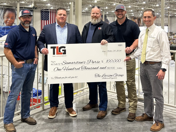 TLG Peterbilt Announces $100,000 Donation to Samaritan’s Purse to Aid Hurricane Helene Relief Efforts
