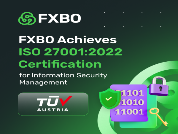 FXBO Achieves ISO 27001:2022 Certification for Information Security Management