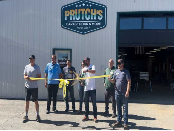  Gunnison Chamber of Commerce Welcomes Prutch's Garage Door to North Main Street with Ribbon Cutting Ceremony 