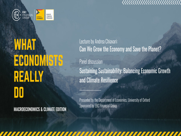  EBC Financial Group and University of Oxford Department of Economics Announce WERD Episode on Macroeconomics and Climate 