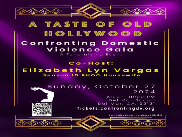 Elizabeth Lyn Vargas of Bravo’s RHOC to Co-Host Inaugural Confronting Domestic Violence Gala, Oct. 27, 2024, San Diego